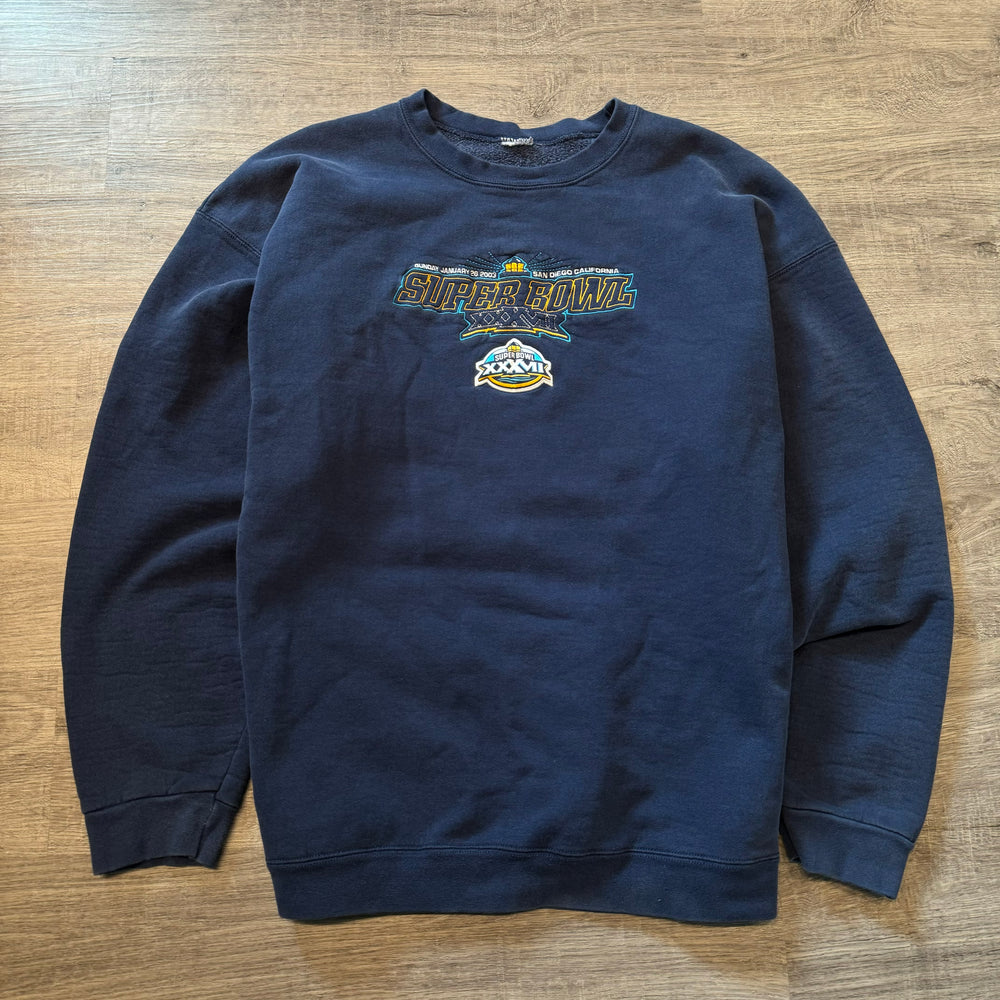Vintage 2003 NFL Super Bowl XXXVII Embroidered Sweatshirt