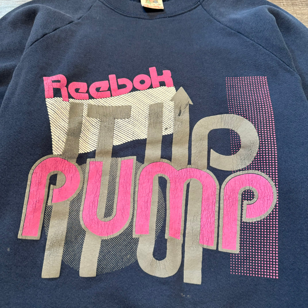 Vintage 1980's REEBOK Pump it Up Crewneck Sweatshirt