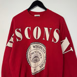 Vintage 90's University of WISCONSIN Varsity Sweatshirt