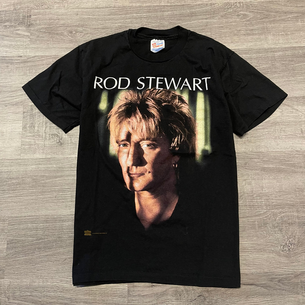Vintage 1990 ROD STEWART Music Tshirt