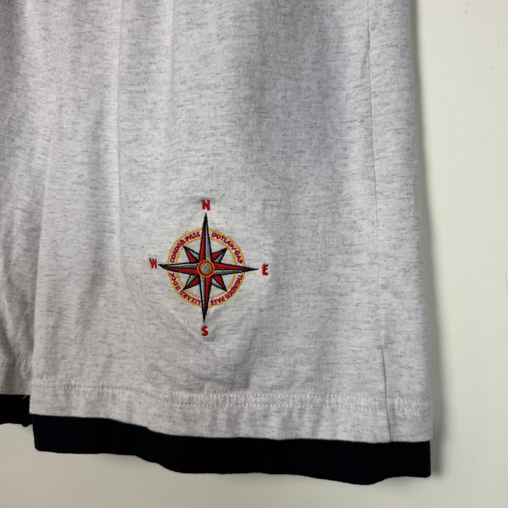 Vintage 90's MARLBORO Cigarettes Adventure Team Compass Shorts