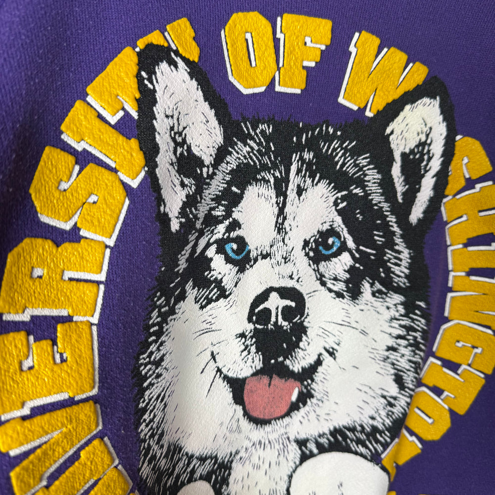 Vintage 90's University of WASHINGTON Huskies Varsity Sweatshirt