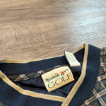 Vintage 90's REEBOK Golf Plaid Windbreaker Jacket