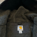 Vintage CARHARTT Sherpa Fleece Lined Hooded Jacket