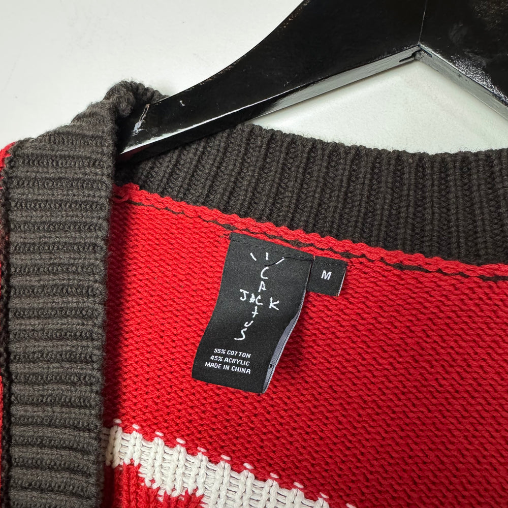 TRAVIS SCOTT Cactus Jack McDonalds Knit Cardigan Sweater