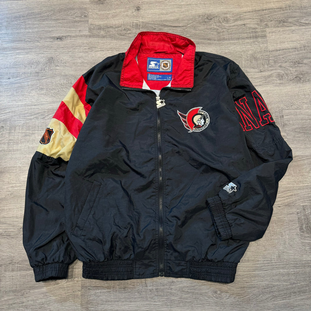Vintage 90's NHL Ottawa SENATORS Starter Windbreaker Jacket