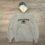 Vintage HARLEY DAVIDSON Embroidered Hoodie Sweatshirt