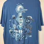 Vintage 90's SESAME STREET Calvin Klein Ad Parody Tshirt