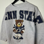 Vintage 90's PENN STATE University Teddy Bear Varsity Sweatshirt