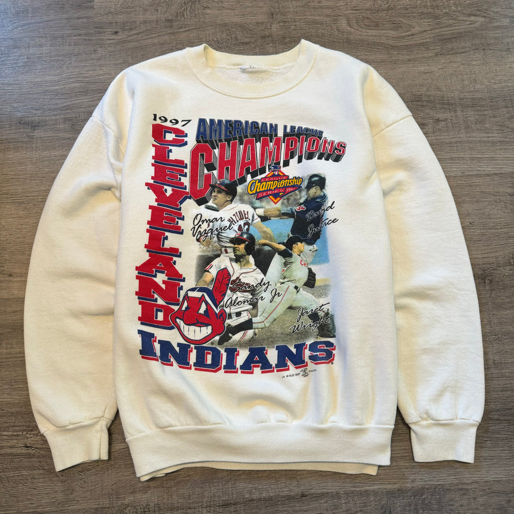 Vintage 90's MLB Cleveland INDIANS Sweatshirt