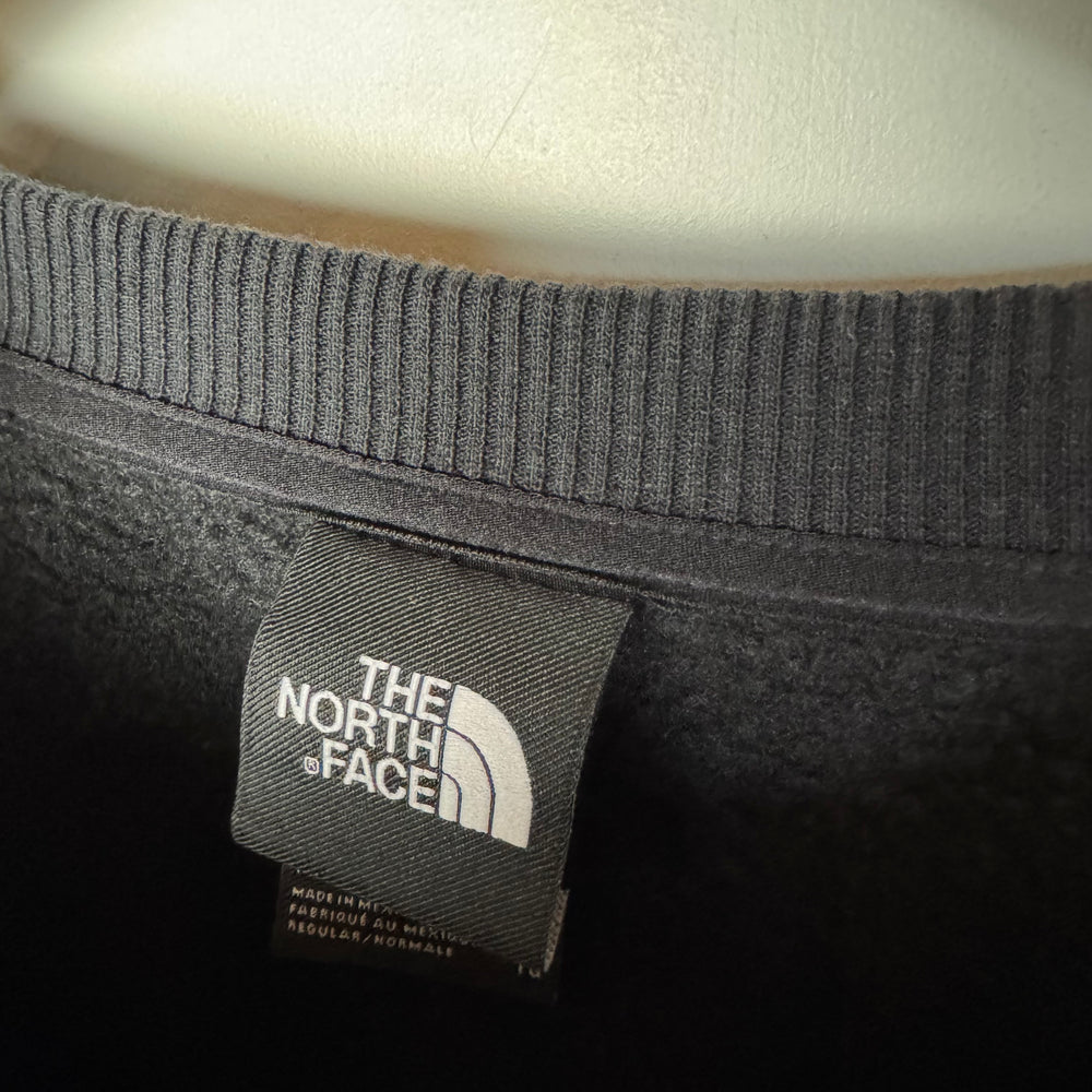 THE NORTH FACE Crewneck Nylon Overlay Sweatshirt