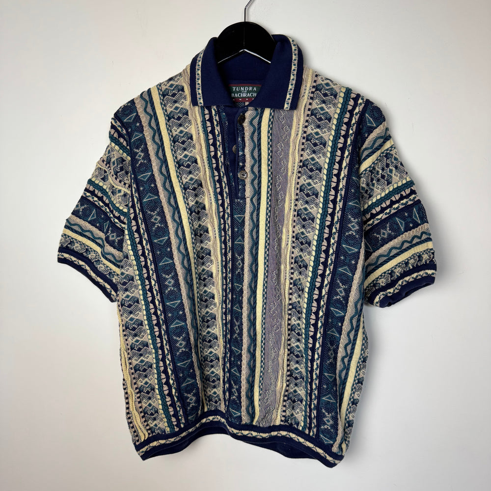 Vintage 90's TUNDRA Short Sleeve Knit Sweater