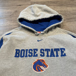 Vintage BOISE STATE Nike Middle Swoosh Hoodie Sweatshirt