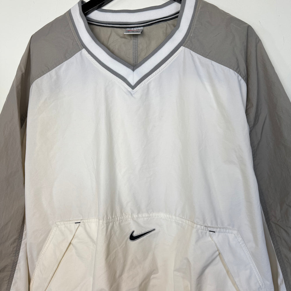 Vintage 90's NIKE Swoosh Nylon Pullover Windbreaker Jacket