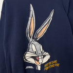 Vintage 1993 Looney Tunes BUGS BUNNY Notre Dame Sweatshirt