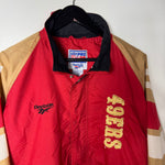 Vintage 90's NFL San Francisco 49ERS Reebok Windbreaker Jacket