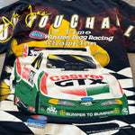 Vintage 1998 JOHN FORCE Racing All Over Print Drag Racing Tshirt