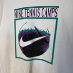 Vintage 90's NIKE Grey Tag TENNIS CAMP Sweatshirt