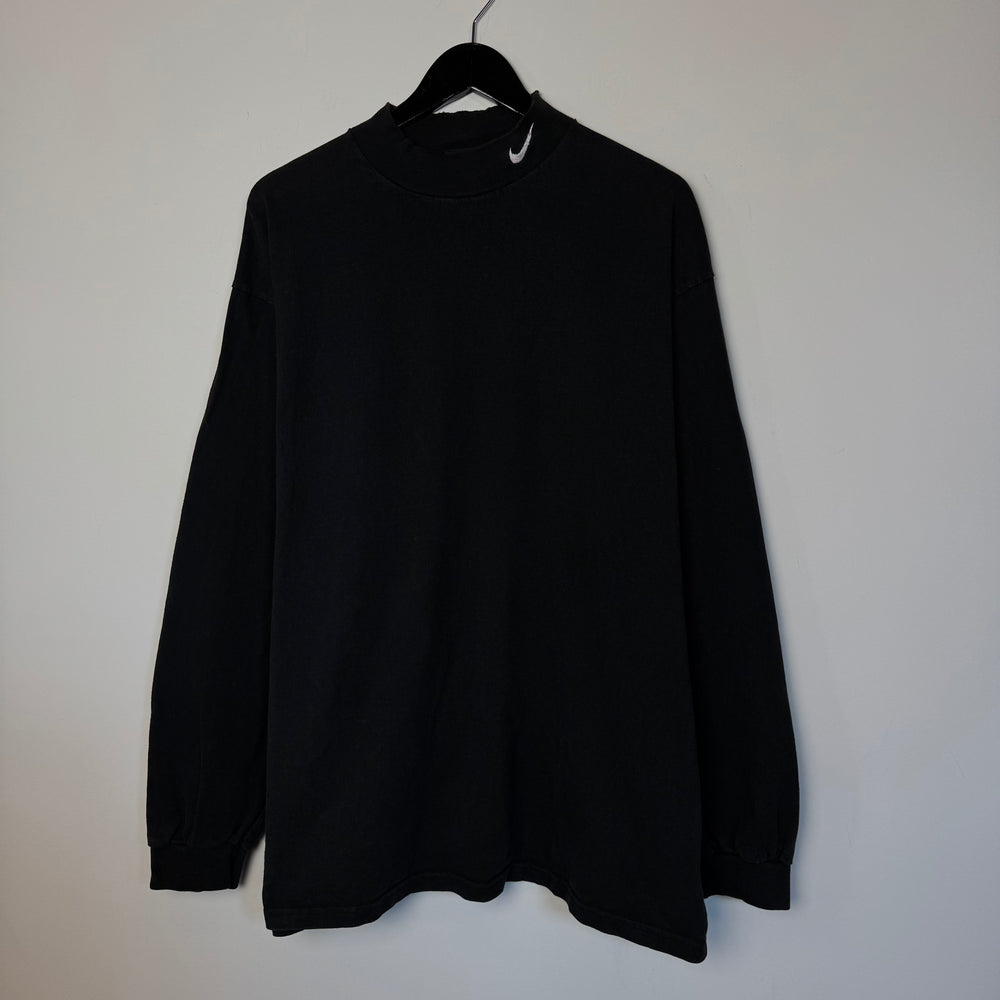 Vintage 90's NIKE Swoosh Mock Neck Sweatshirt