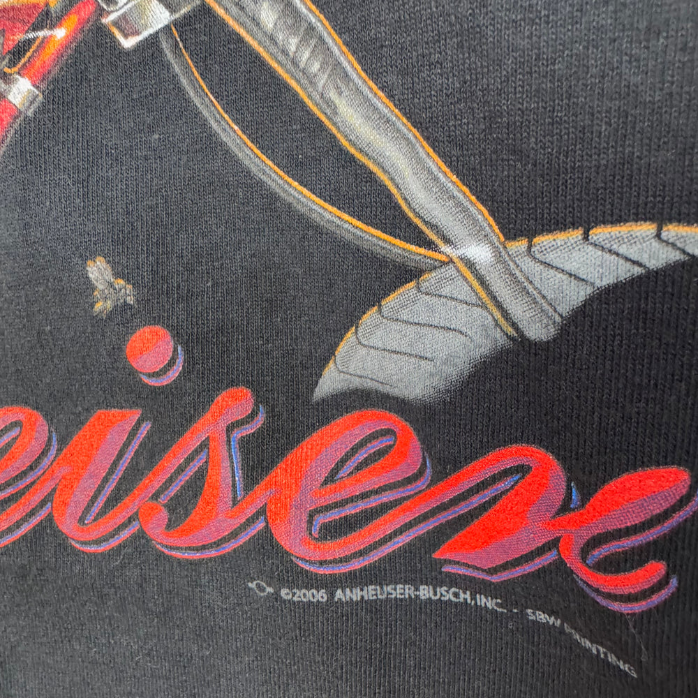 Vintage BUDWEISER Biker Hog Beer Promo Tshirt