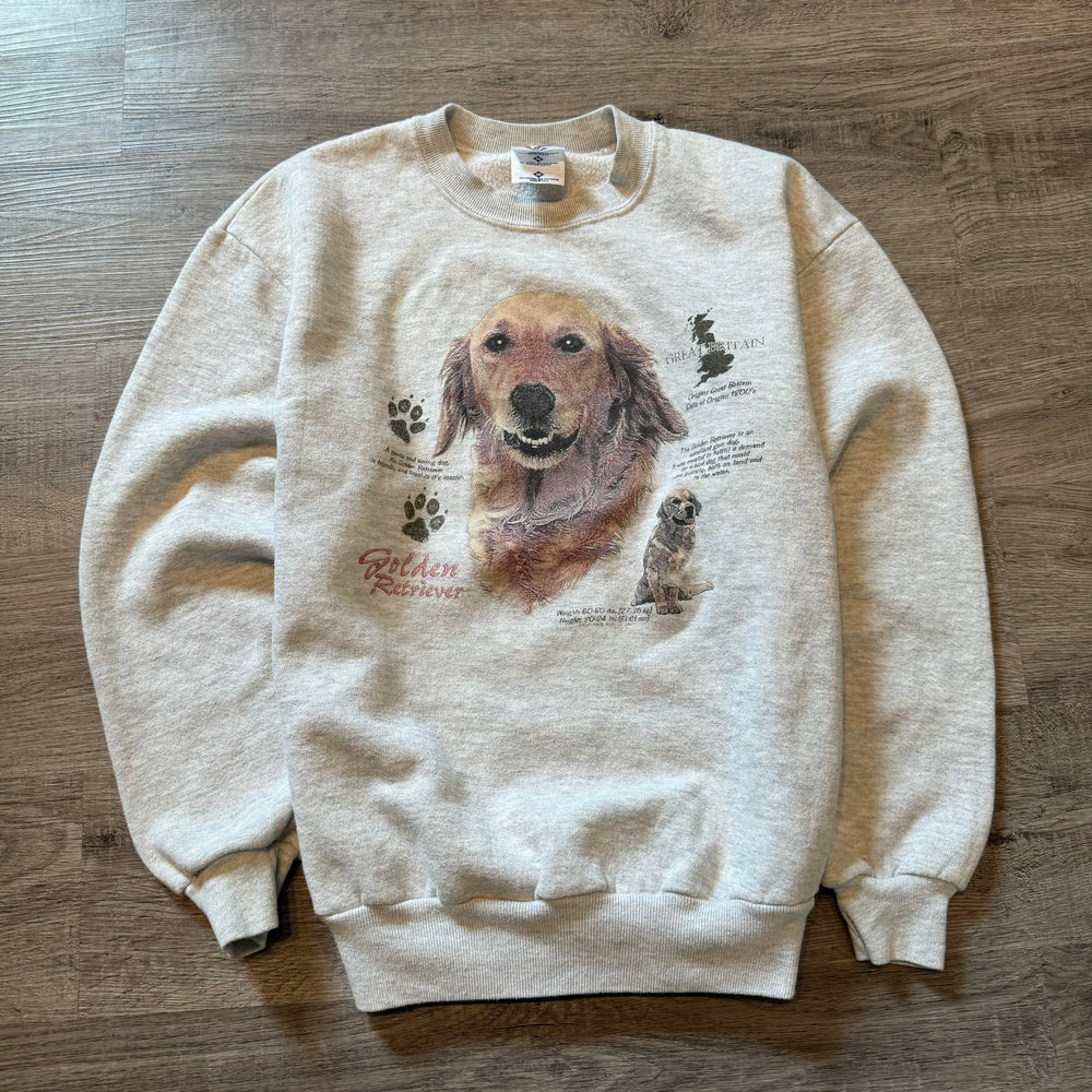 Vintage 90's GOLDEN RETRIEVER Dog Sweatshirt