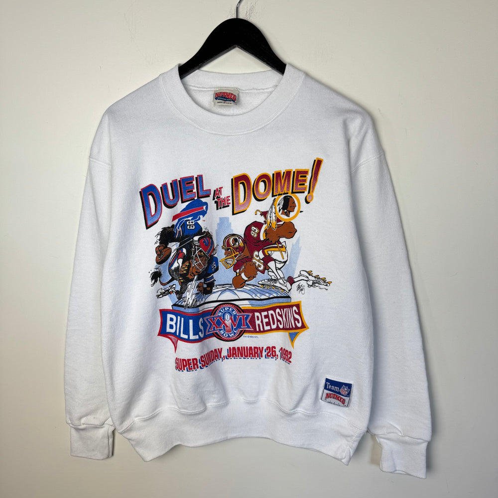 Vintage 1992 NFL Buffalo BILLS Vs. Washington Redskins Sweatshirt