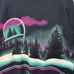 Vintage 90's MICHIGAN Nature All Over Print Sweatshirt