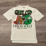 Vintage 1995 CFL Grey Cup Saskatchewan Tshirt