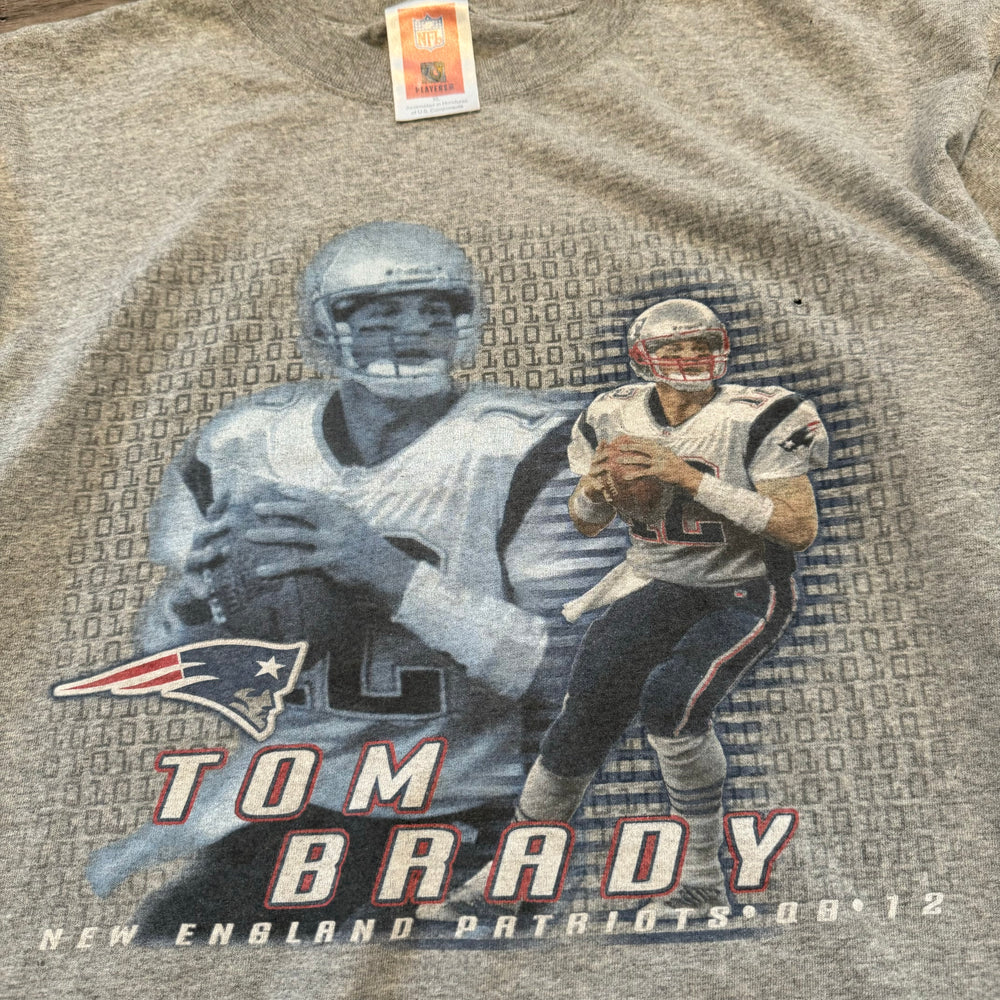 Vintage NFL New England Patriots TOM BRADY Tshirt