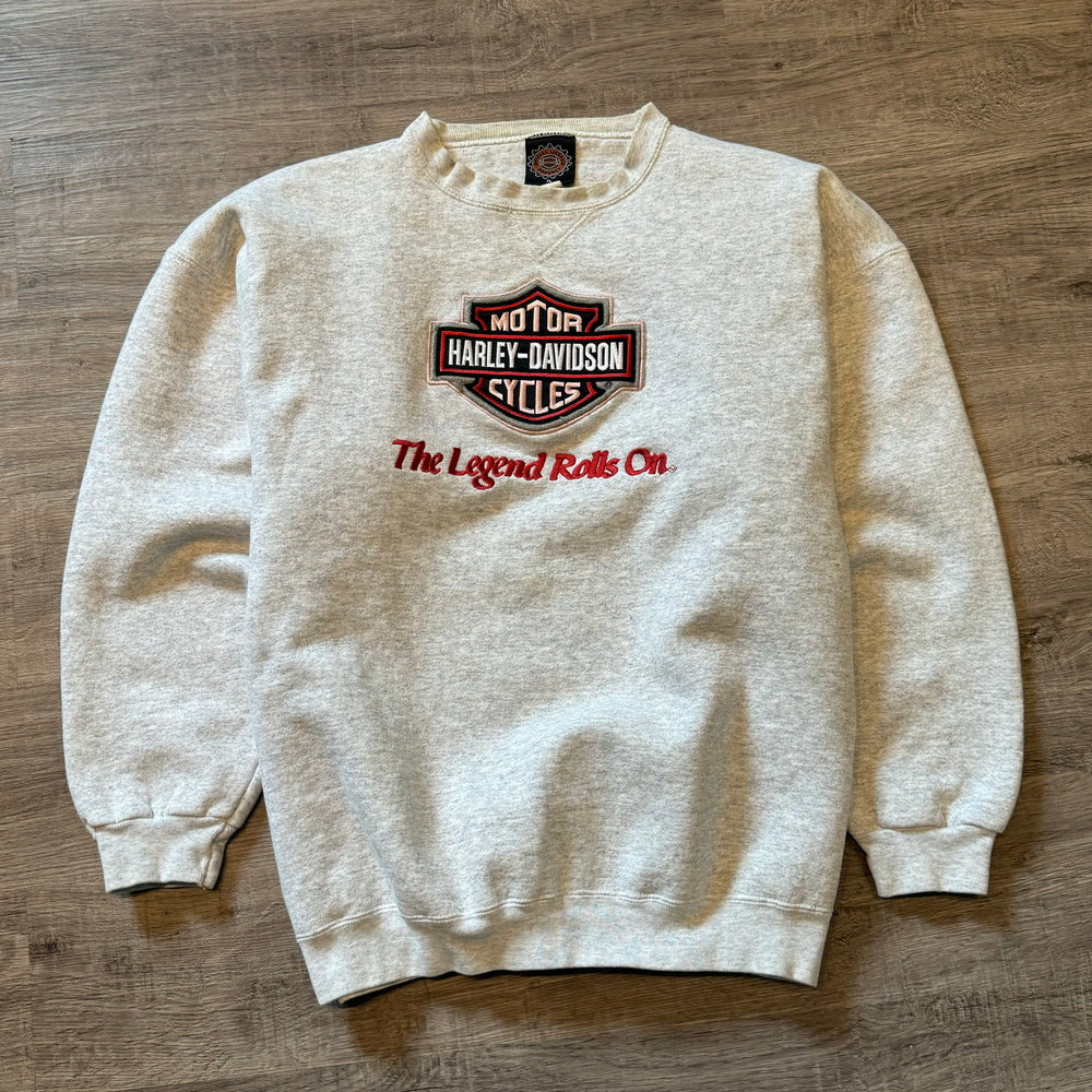 Vintage 90's HARLEY DAVIDSON Embroidered Sweatshirt