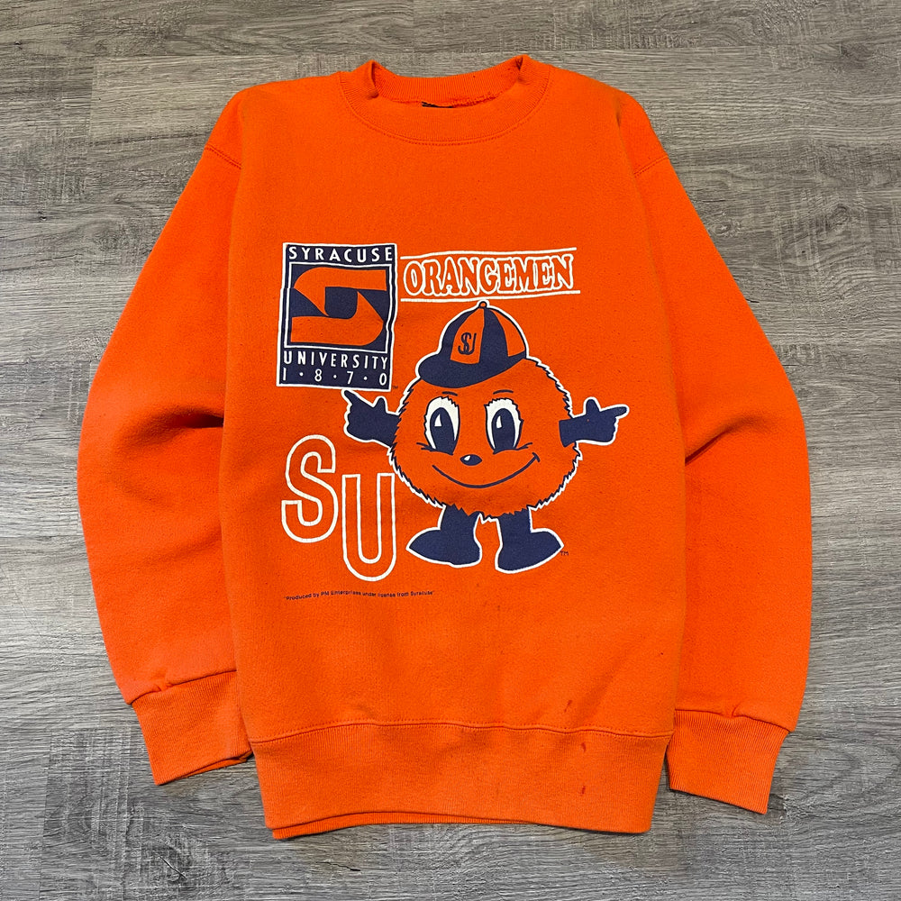 Vintage 90's SYRACUSE University Varsity Sweatshirt
