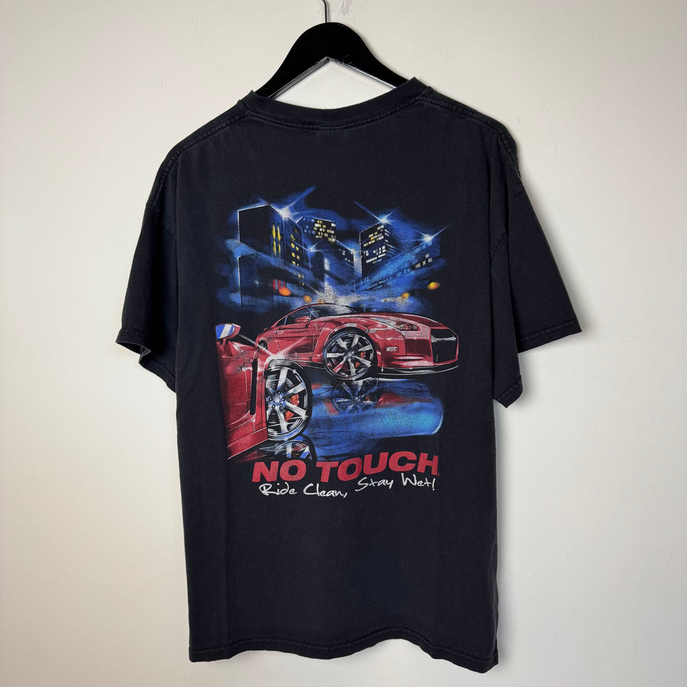 Vintage NO TOUCH Car Import Drift Racing Tshirt