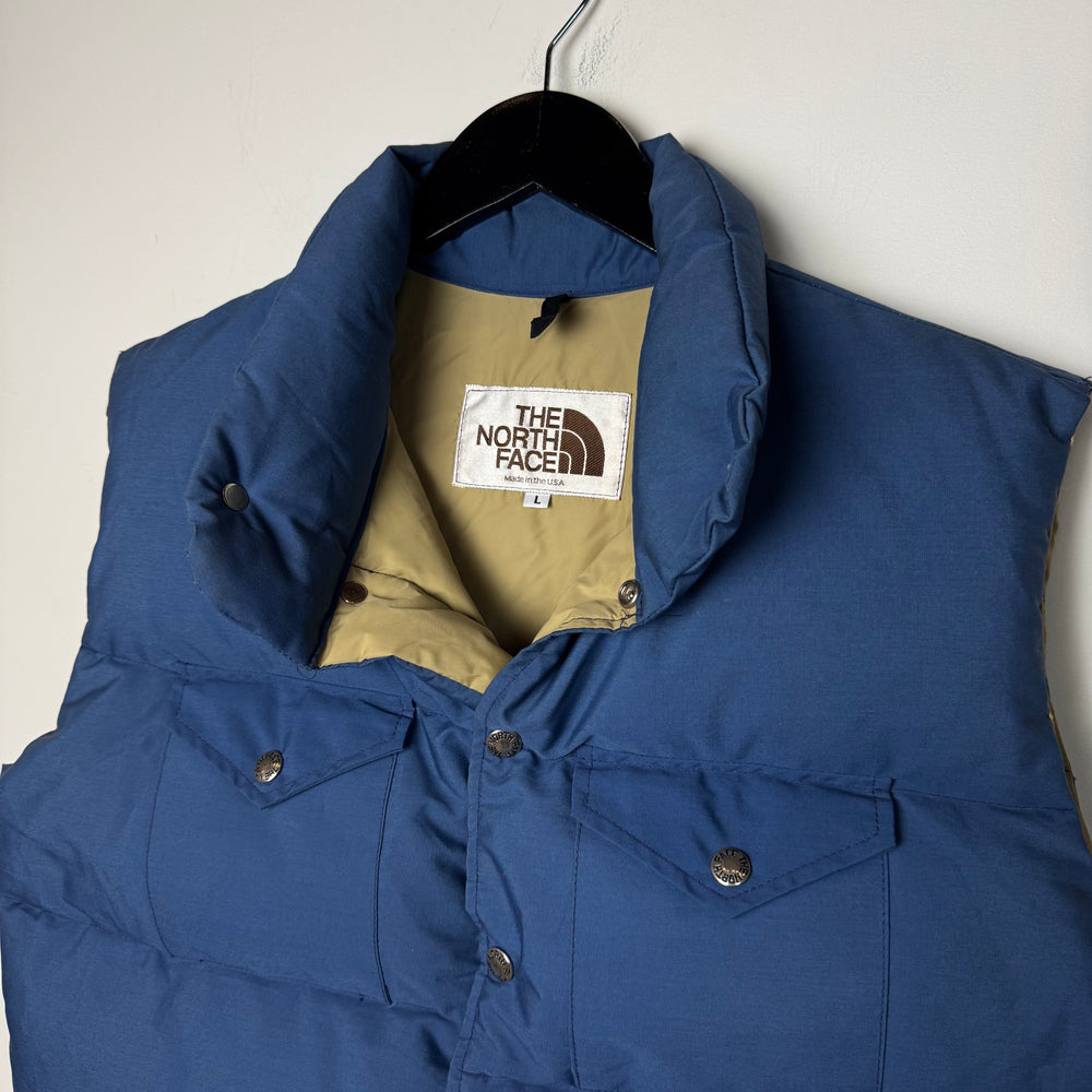 Vintage 1980's THE NORTH FACE Brown Label Puffer Vest Jacket Made in USA