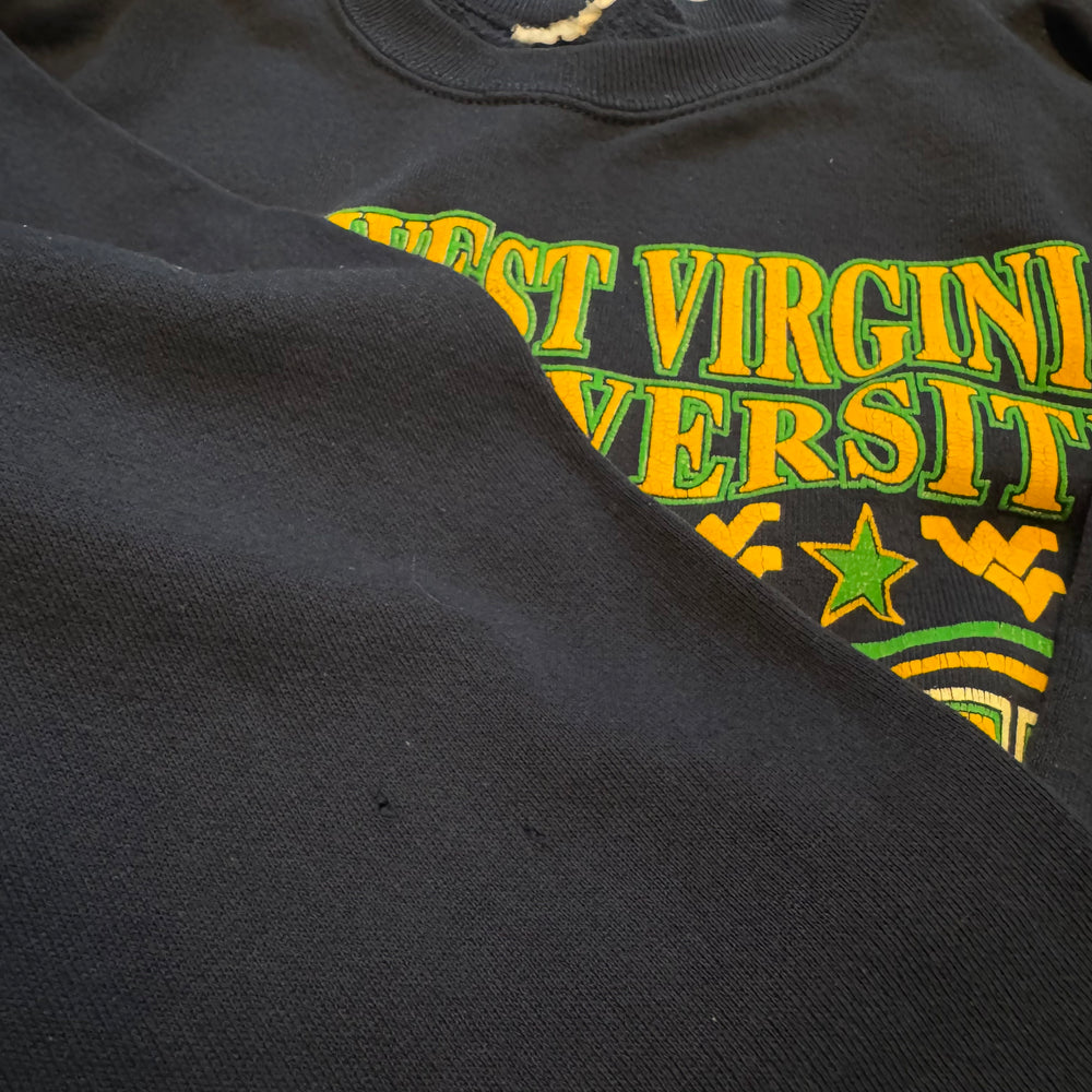 Vintage 1980's University of WEST VIRGINIA Varsity Sweatshirt