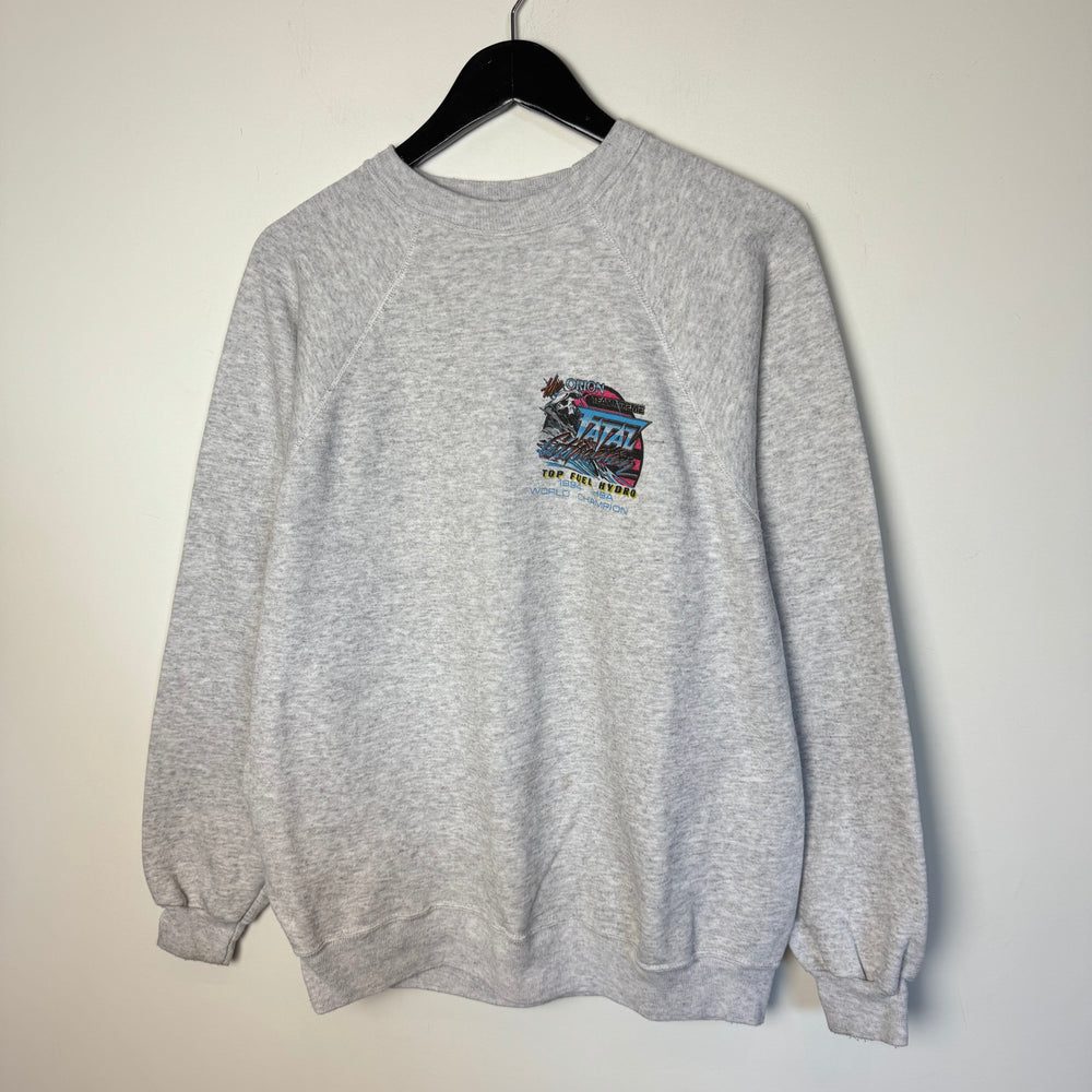 Vintage 90's TOP FUEL HYDRO Boat Racing Sweatshirt