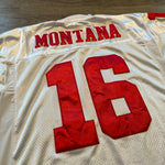 Vintage NFL San Francisco 49ERS Joe Montana Football Jersey