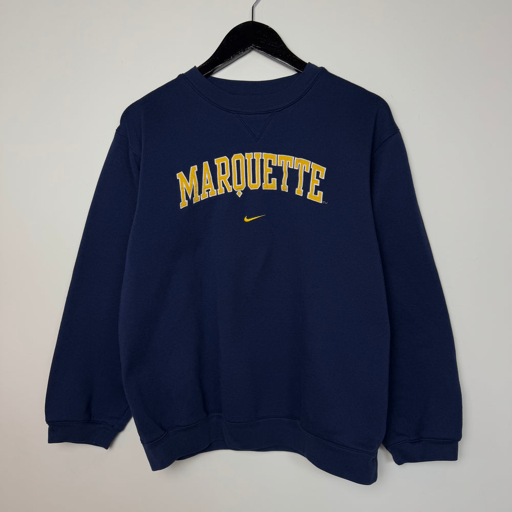 Vintage NIKE Marquette University Varsity Sweatshirt