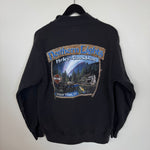 Vintage HARLEY DAVIDSON Full Zip NORTHERN LIGHTS Sweatshirt