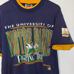 Vintage 90's University of NOTRE DAME Varsity Tshirt