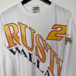 Vintage 90's NASCAR Racing Rusty Wallace Long Sleeve Tshirt