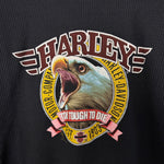 Vintage 1980's HARLEY DAVIDSON Thermal Sweatshirt