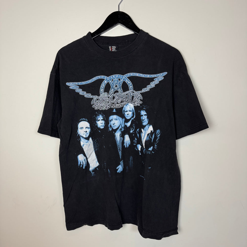 Vintage 1997 AEROSMITH Nine Lives Tour Band Tshirt