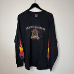 Vintage HARLEY DAVIDSON Flaming Long Sleeve Tshirt