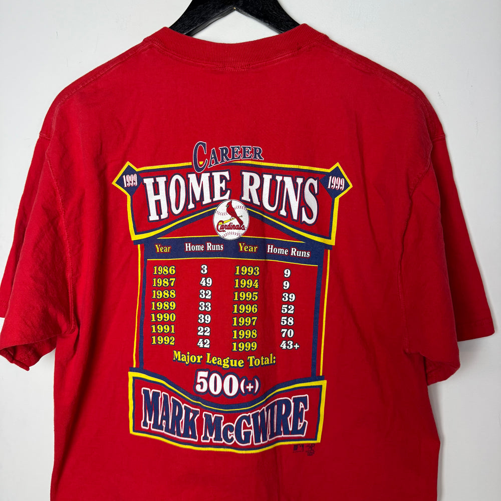 Vintage 90's MLB St. Louis CARDINALS Mark McGwire Tshirt