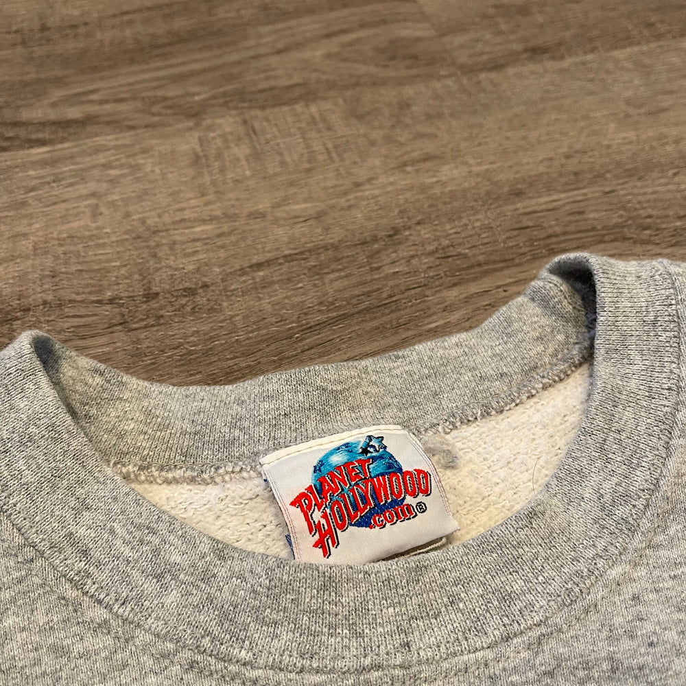 Vintage 90 s PLANET HOLLYWOOD Crewneck Sweatshirt Vintage Instincts
