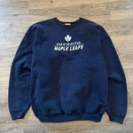 Vintage 90's NHL Toronto MAPLE LEAFS Embroidered Sweatshirt