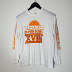 Vintage 1984 SUPERBOWL XVIII Tampa Bay Long Sleeve Tshirt