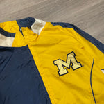 Vintage 90's University of MICHIGAN Varsity Windbreaker Jacket