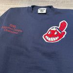 Vintage 90s MLB CLEVELAND INDIANS Baseball Crewneck Sweatshirt