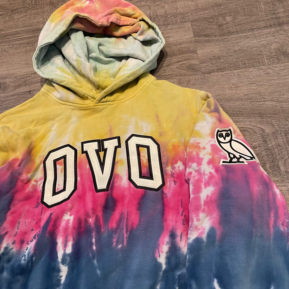 Ovo tie top dye hoodie